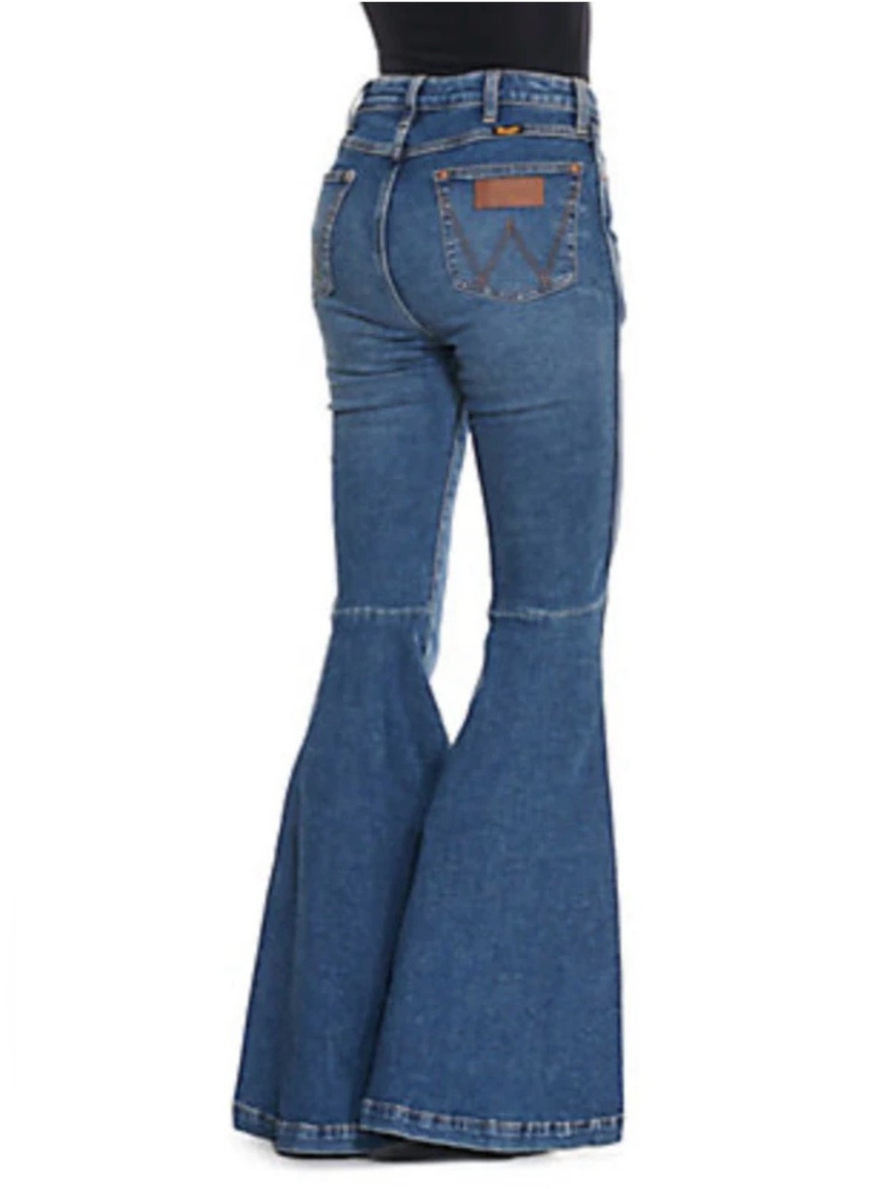 Wrangler Retro High Rise Trumpet Flare Jeans